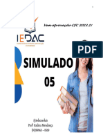 Simulado 05 Sem Respostas