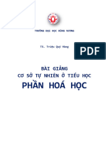 Bai Giang CSTN o Tieu Hoc - Phan Hoa Hoc - K21