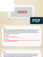 15 cases → pharma midterm