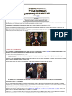 11 de Septiembre - ¿Creen Que George Bush Les Haya Dicho La Verdad - Los Estadounidenses, Prisioneros de Sus Propias Mentiras