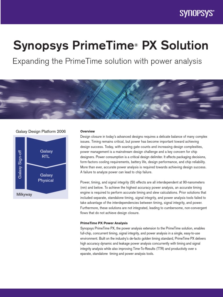 Primetime PX Brief | PDF | Integrated Circuit | Graphical User Interfaces