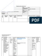 Planificacion Primero Basico Marzo