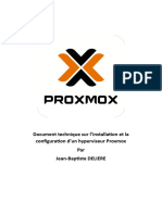 document technique installation et configuration dun hyperviseur proxmox v