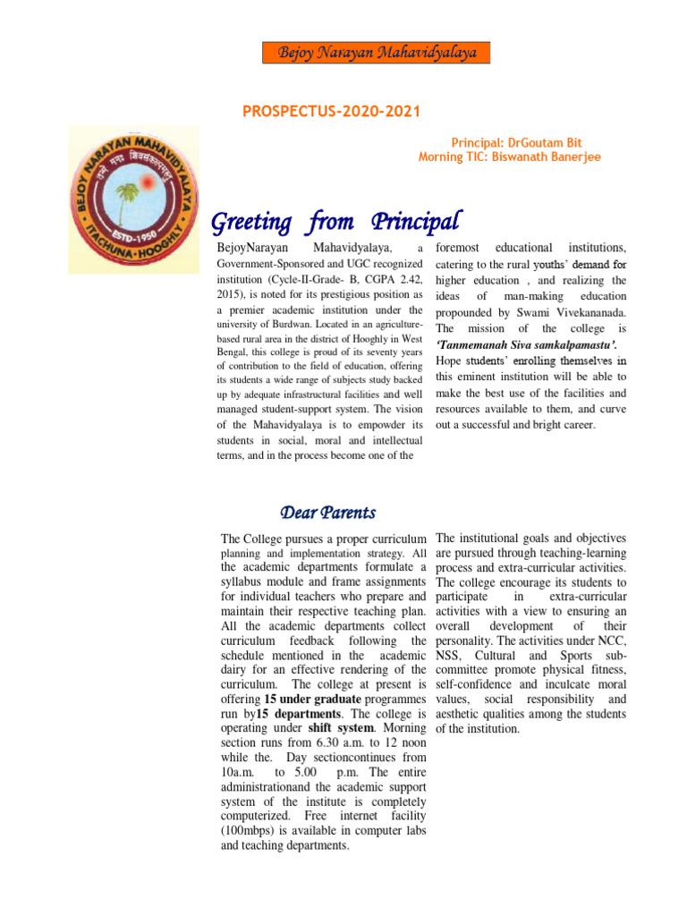 Prospectus 2020 2021 Download Free Pdf Libraries Mathematics