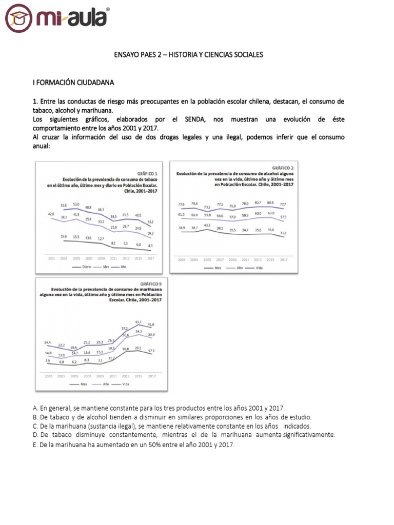 Ensayo Paes 2 160476 20240417 20240314 085921 | PDF | Chile