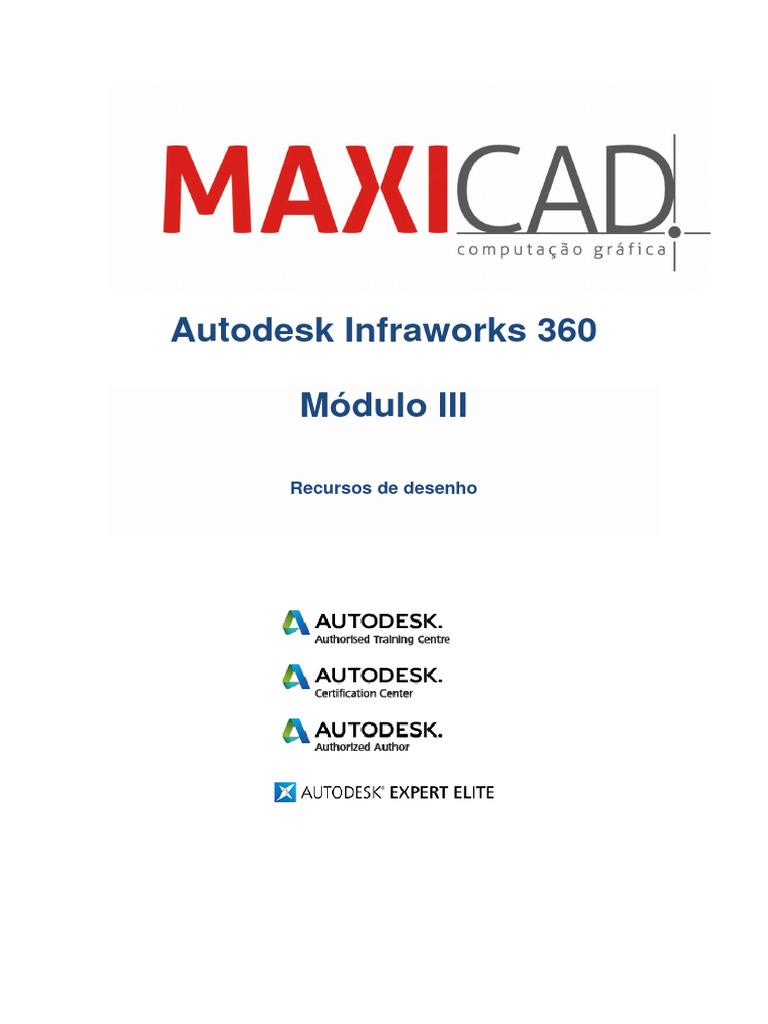 Recursos de Desenho no Infraworks 360 | PDF | Auto Cad | Desenho