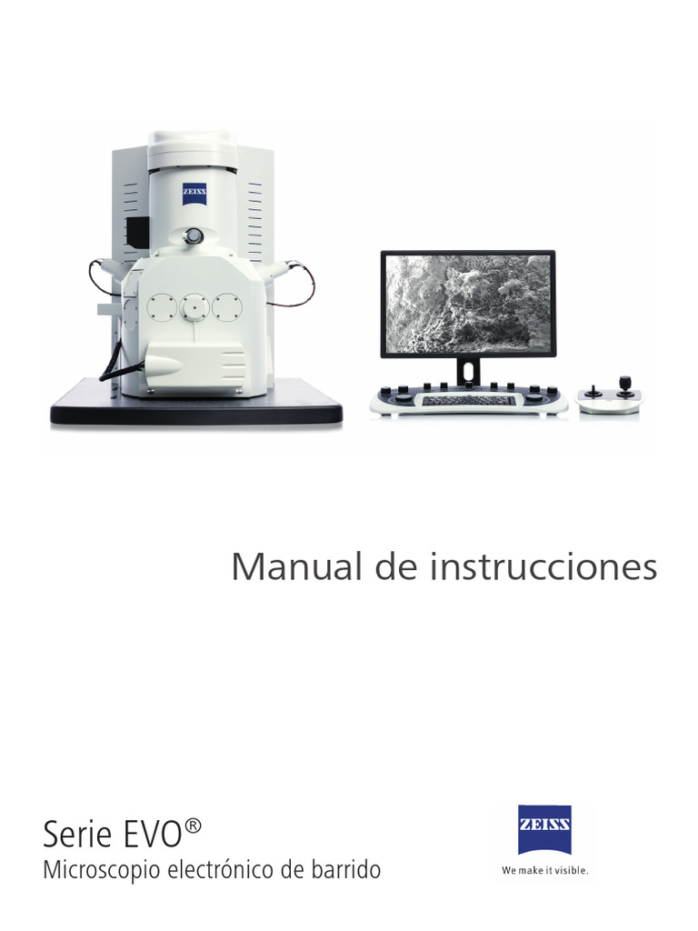 Manual Sem Pdf Microscópio Electrónico Escaneando Rayo X
