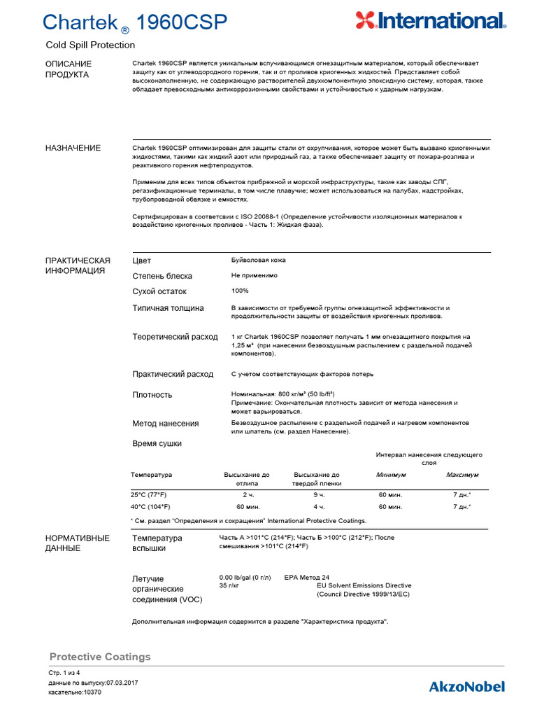 Chartek 1960CSP Rus A4 20170307 | PDF