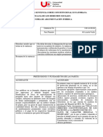 Esquema Analisis Sentencia Corte Constitucional Ecuatoriana