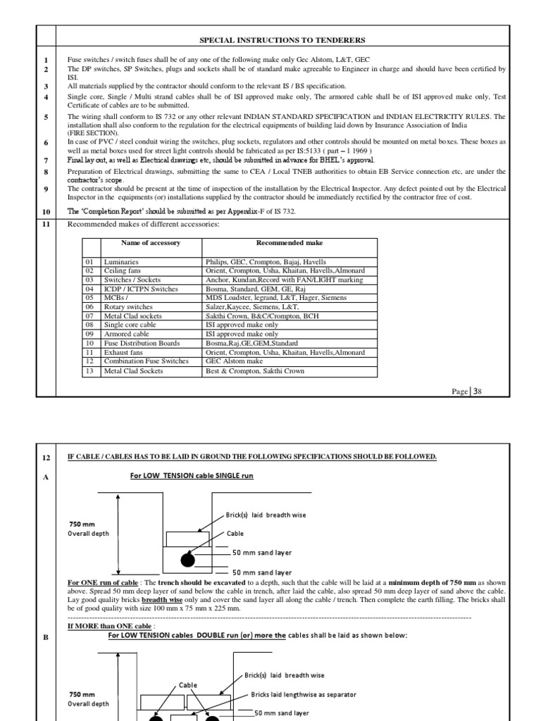 Cable Laying | PDF