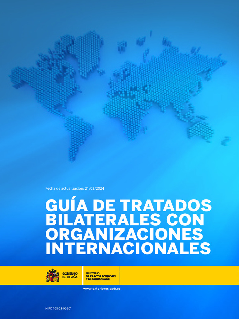 Guia Tratados Con Organizaciones Pdf Naciones Unidas Relaciones