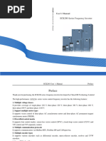 Series Frequency Inverter SCK200: User 'S Manual