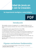 4. Jesus' Uniqueness in relation to Creation - Spanish