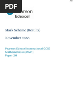 Edexcel IGCSE Maths Modular Specification | PDF | Area | Algebra