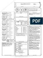 DD 5e Rogue 3 Swashbuckler Tabaxi Sailor