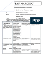 Informe Tecnico Pedagogico Del Segundo Grado