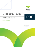 CTR 8500-8300 3.7.0 OSPF Configuration - December2018