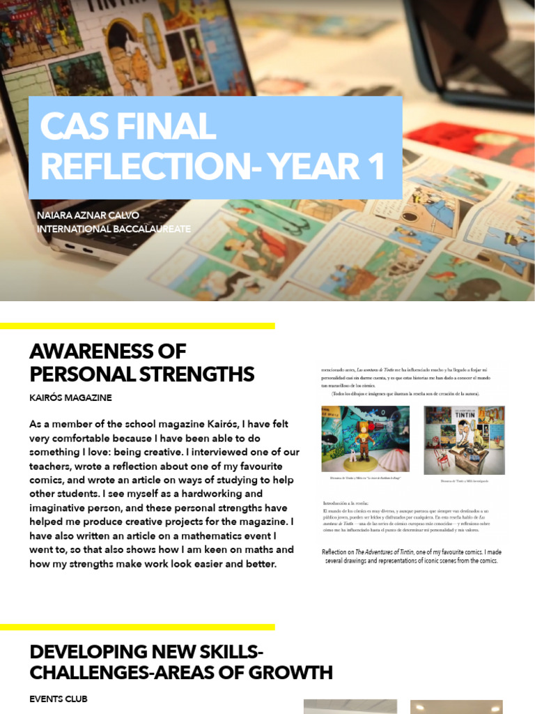DP 1 Final Cas Reflection Example Naiara | PDF