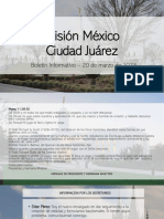 Misión México Ciudad Juárez: Boletín Informativo - 20 de Marzo de 2023