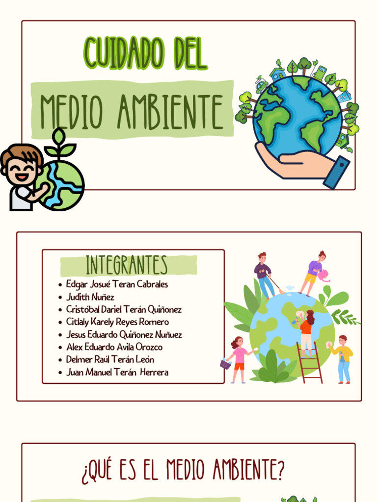 Cuidado del Medio Ambiente para Niños | PDF | Residuos | Reciclaje