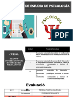 s1 - Evaluación en Psicología - Teoría de La Medición