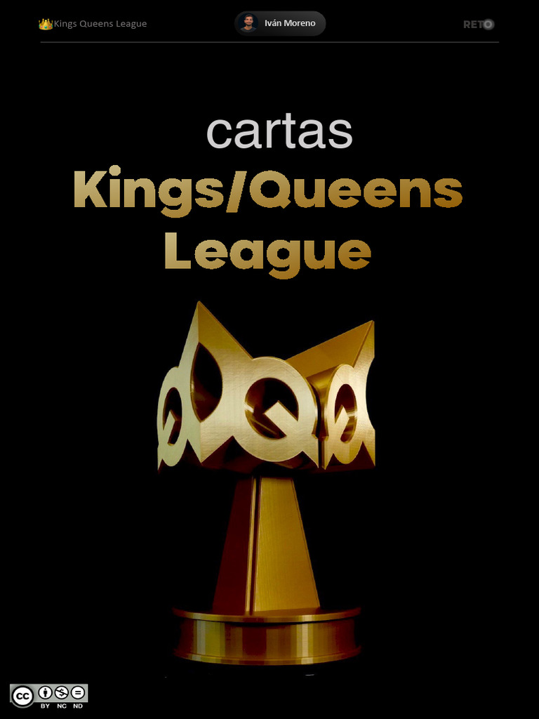 Cartas Kings Queens League - RETO | PDF | Derechos de autor