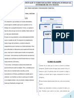 8 Semana Progresión Temática