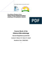 Course Book of Medical Microbiology Dr. Honer O. Ismail