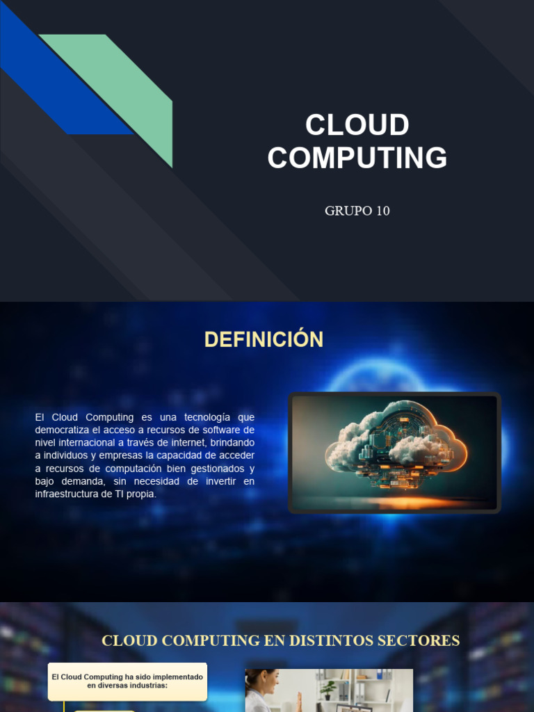 Ventajas y Desafíos del Cloud Computing | PDF | Computación en la nube ...