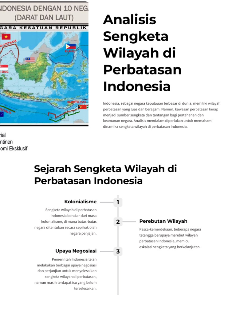 Warga Kecamatan Tarokan sedang melakukan diskusi untuk menyelesaikan sengketa wilayah