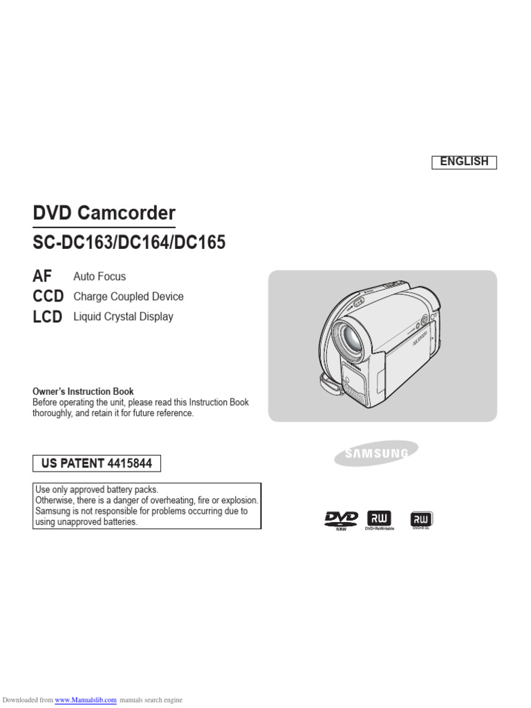 SCDC 164 | PDF | Dvd | Ac Power Plugs And Sockets