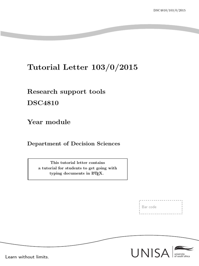 LaTeX Document Formatting Guide | PDF | Page Layout | Te X