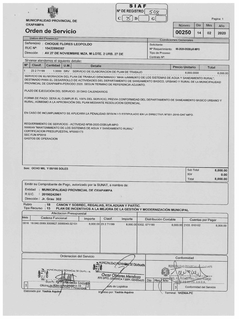 MPO OS 250 - (Feb 2020) | PDF