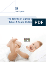 The Benefits of Signing With Babies & Young Children