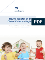 How To Register On The Ofsted Childcare Register