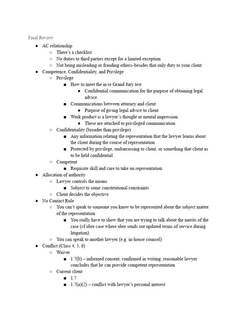 Legal Ethics Notes 5 | PDF