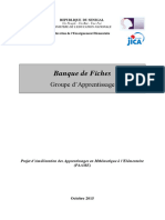 Banque de Fiches - Groupe D'apprentissage 2015-1