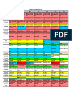 Schedule Umum Asrama SMP