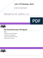 GNS 201nigeria Social Structure-1