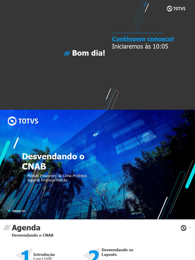 Guia Completo sobre CNAB no Protheus | PDF