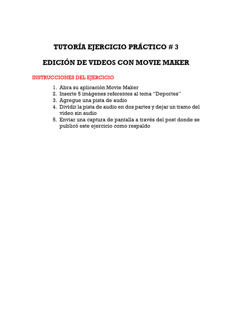 Tutoria 3 | PDF | Tecnología