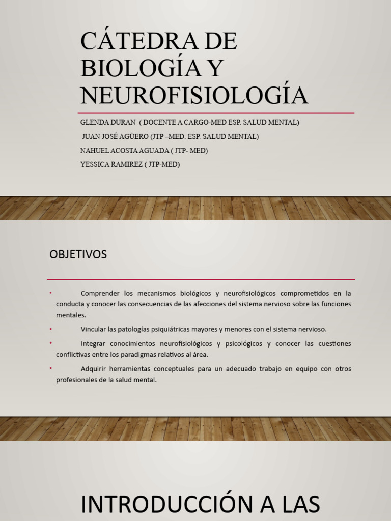 Primer Parcial Introducción A Las Neurociencias Del Comportamiento