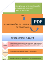 PLAN PROVINCIAL INTEGRAL DE ALFABETIZACIÓN