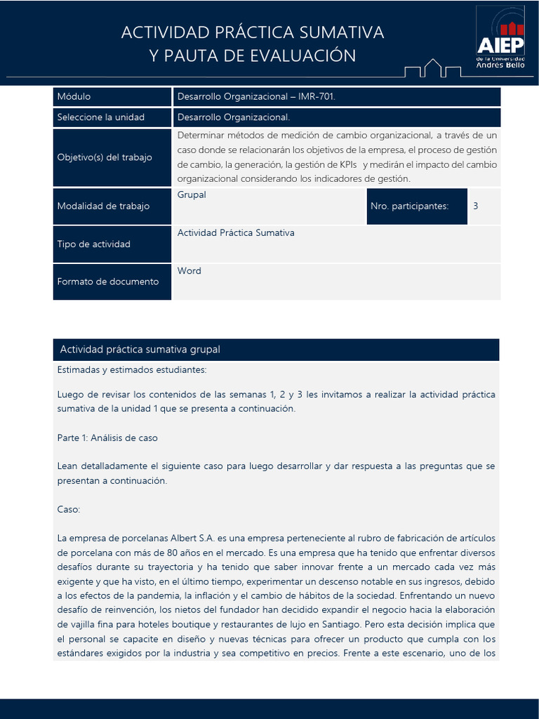 Desarrollo Organizacional Semana 3 | PDF | Business | Mercado (economía)