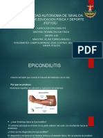 Ejercicios SERMEF para Epicondilitis | PDF