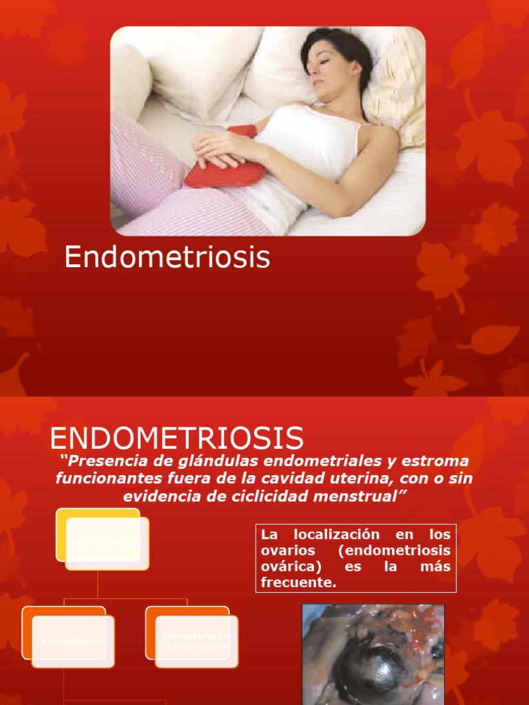 Endometriosis final pdf tero menstruaci n