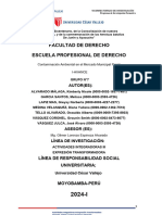 ACTIVIDADES INTEGRADORAS III EXPRESIÓN TRANSFORMADORA -PRIMER  INFORME RESIDUOS SOLIDOS