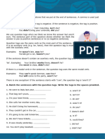 Introductory Question Tags Interactive Worksheet