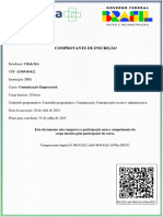 Comunicação Empresarial-Comprovante de Inscrição 934226