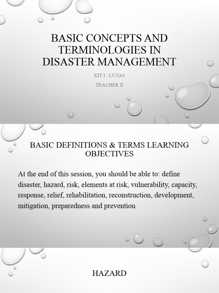 Disaster Readiness and Risk Reduction-2 | PDF | Emergency Management ...